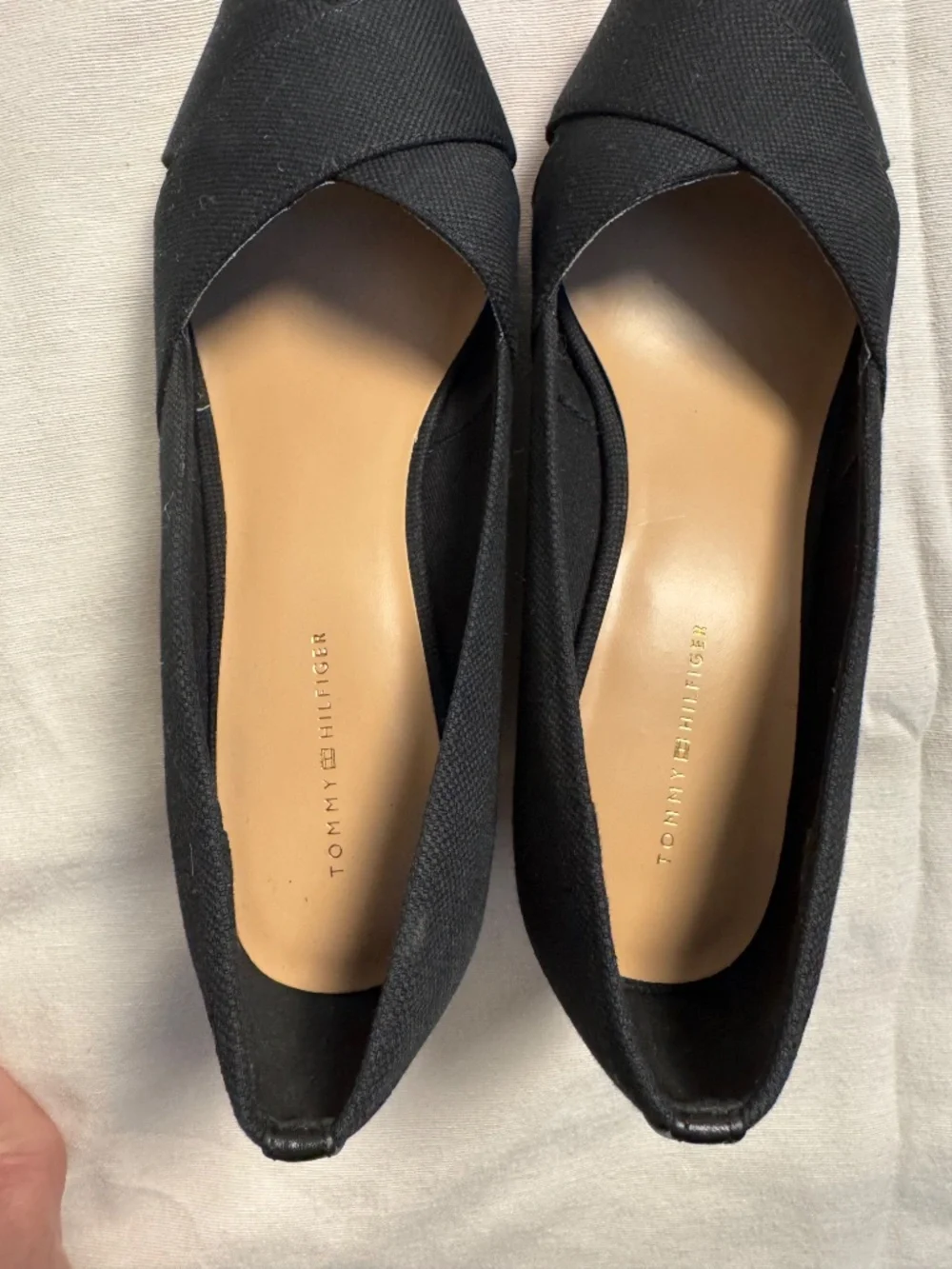 Black Tommy Hilfiger Espadrilles - Sz 8.5